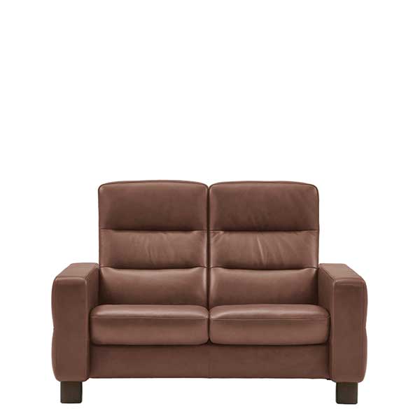 Stressless Wave High Back 2 Seater Sofa Leather  - Barker & Stonehouse