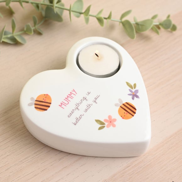 Mummy Ceramic Tealight Holder