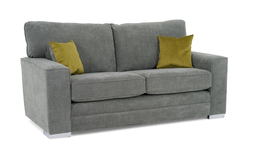 ScS Living Grey Fabric Jude 2 Seater Sofa