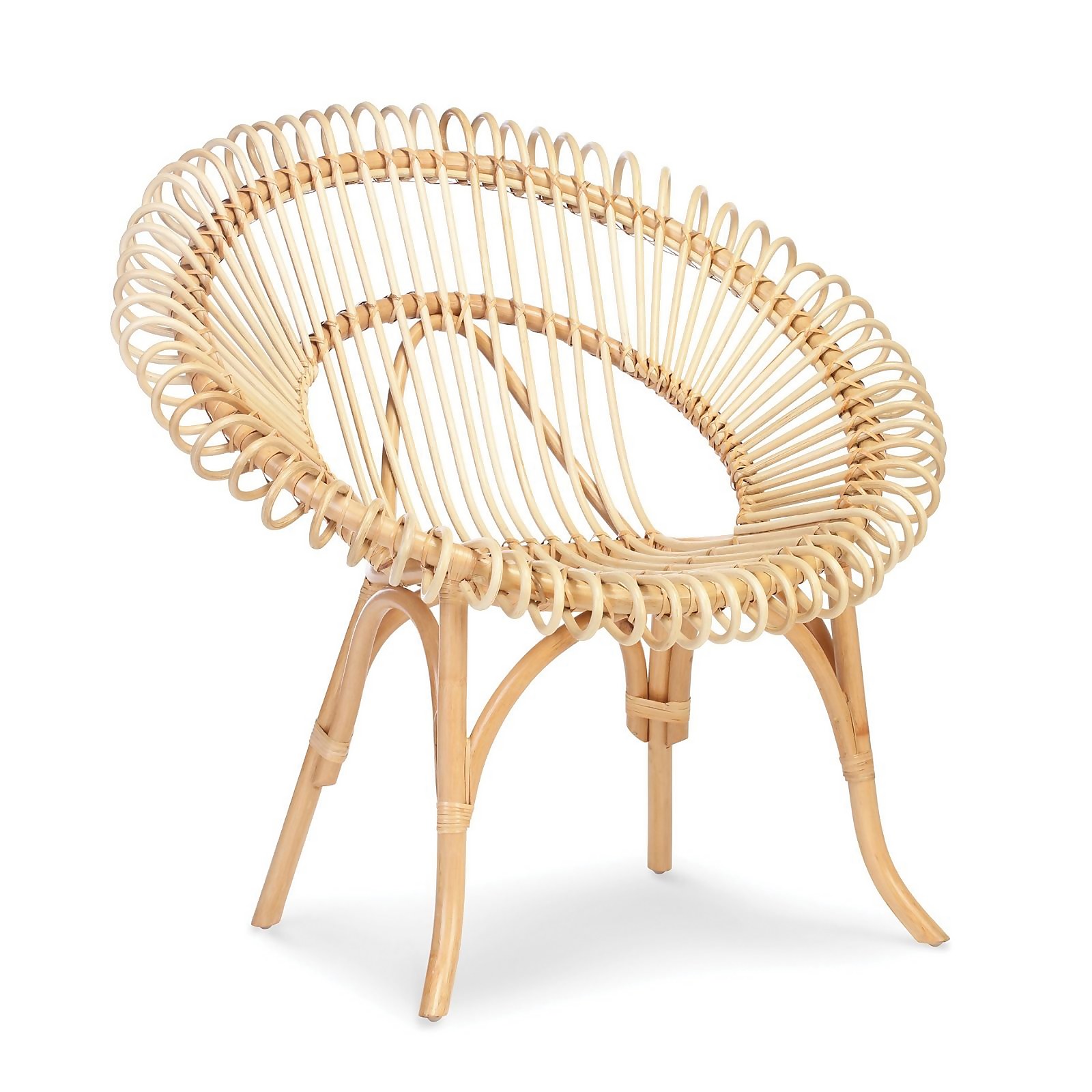 Shanghai Wicker Chair in Natural