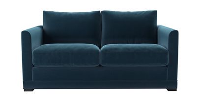Aissa 2 Seat Sofabed in Seaweed Smart Cotton - sofa.com