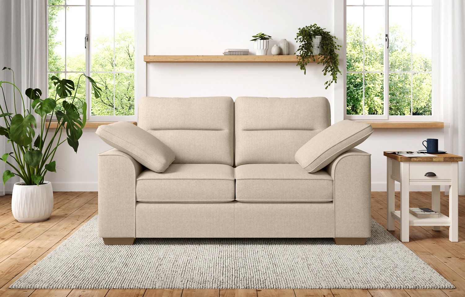 M&S Nantucket Highback 2 Seater Sofa