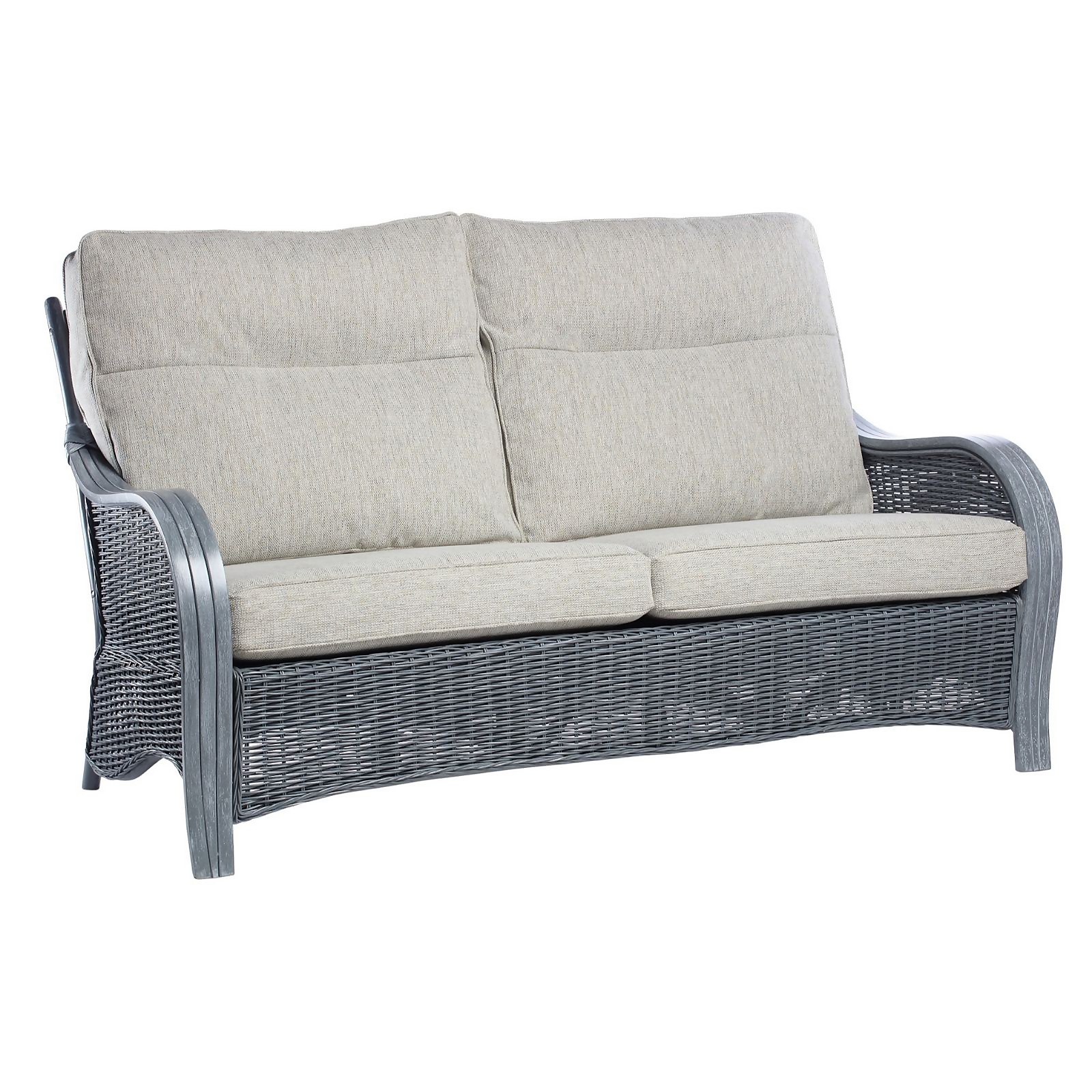 Turin Grey 3 Seater Sofa