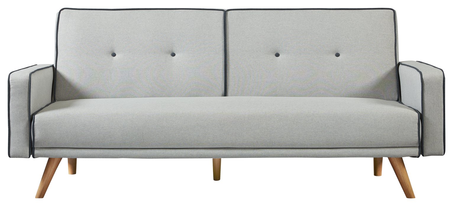 Habitat Frankie 2 Seater Clic Clac Sofa Bed - Grey