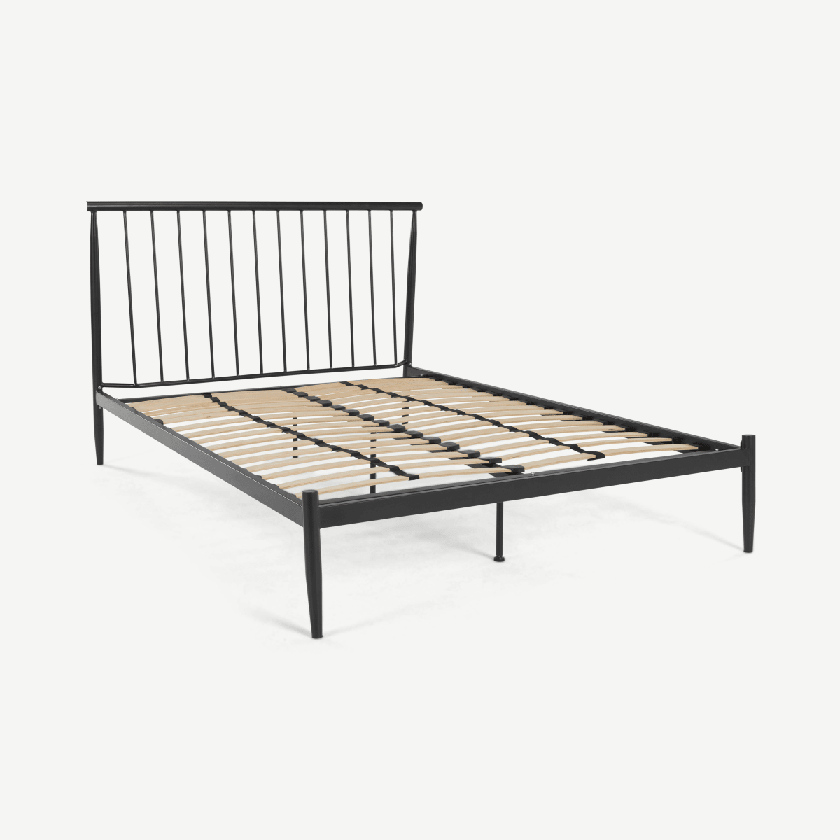 Penn Super Kingsize Bed, Black