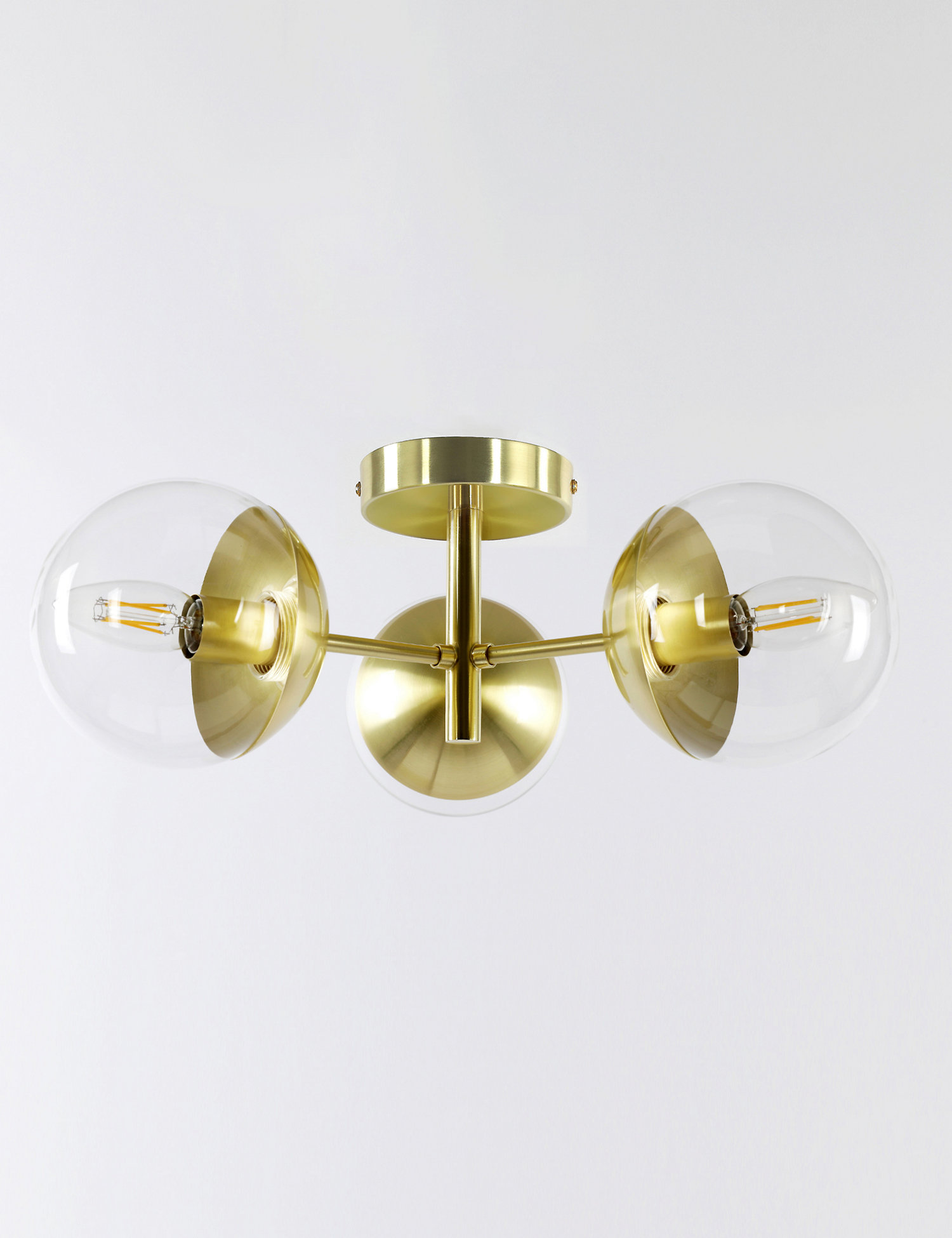 M&S Aurora 3 Globe Flush Light