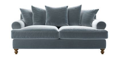Teddy 2.5 Seat Sofabed in Windermere Cotton Matt Velvet - sofa.com