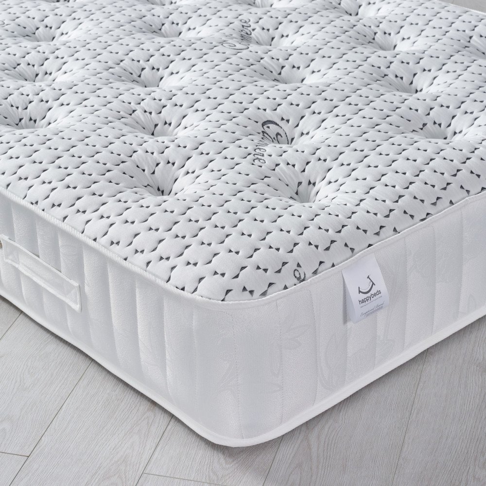 Cashmere 3000 Pocket Sprung Memory Foam Mattress 4ft Small Double (120 x 190 cm)