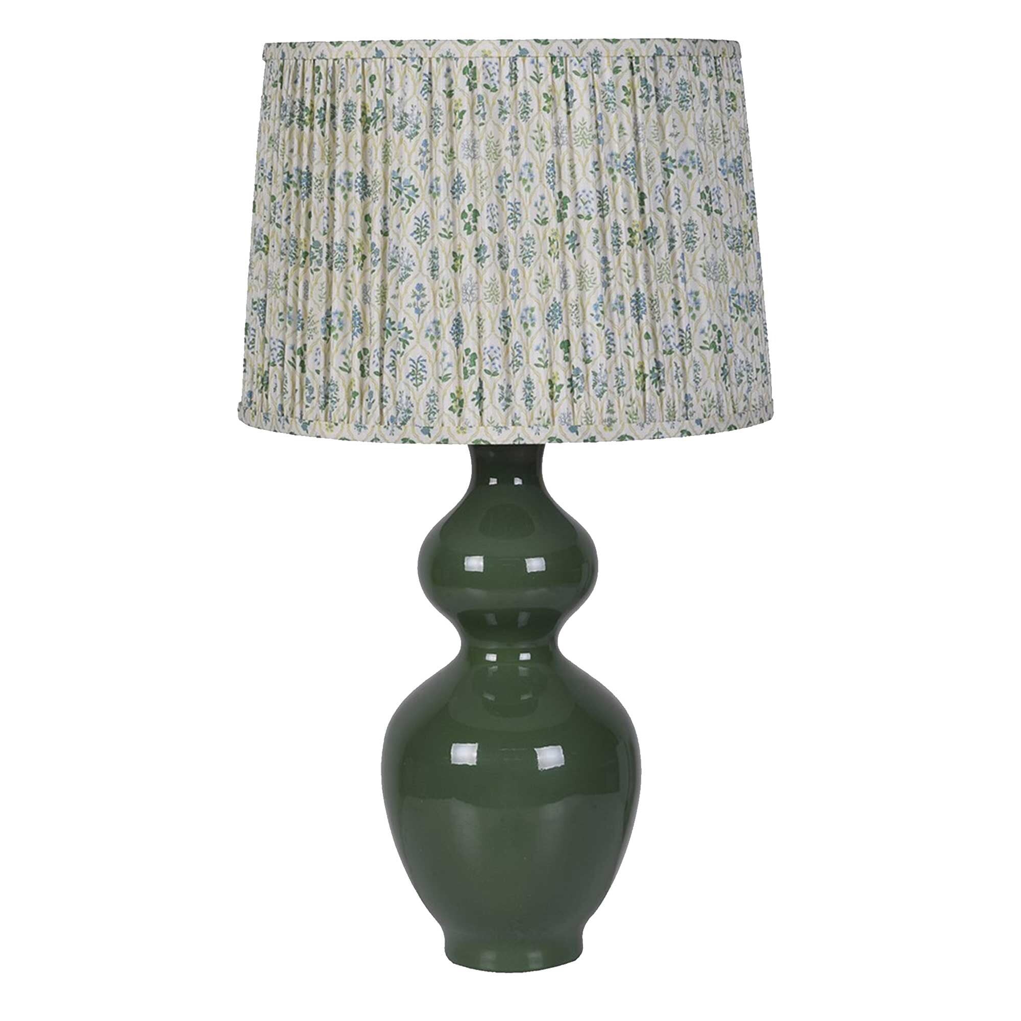 Green Glazed Table Lamp Ceramic | Barker & Stonehouse