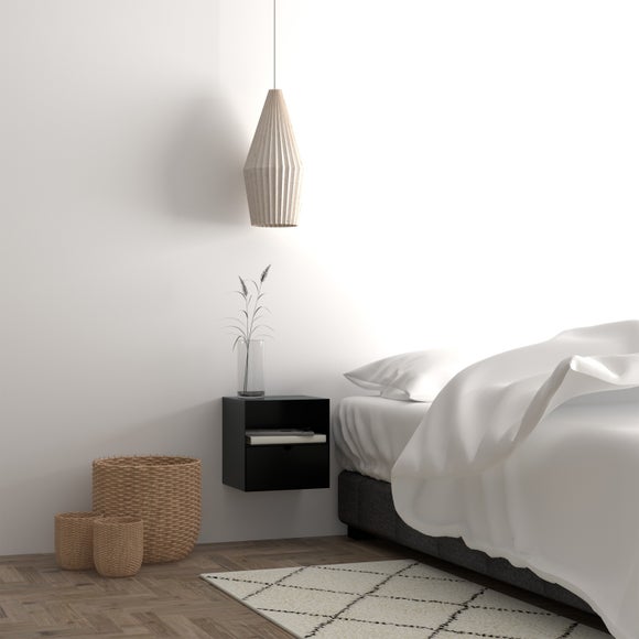 Furniture To Go Joliet 1 Drawer Wall Mounted Bedside Table