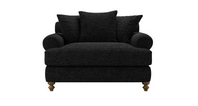 Teddy Loveseat Sofabed in Ashford Textured Boucle - sofa.com
