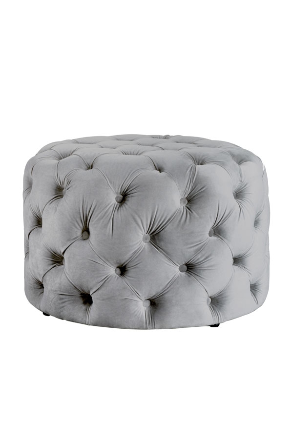 Nevia Ottoman - Dove Grey