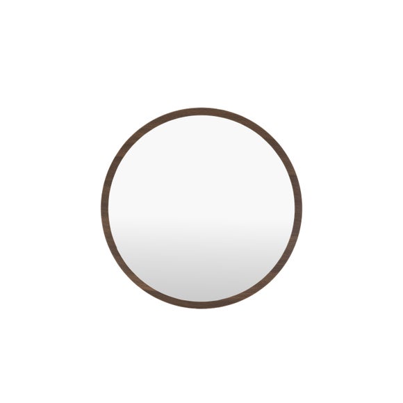 Cedar and Sage Grove Round Wall Mirror