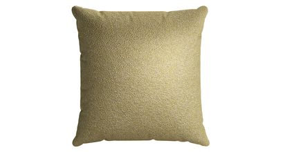 55x55cm Scatter Cushion in Lemongrass Plush Tweed Boucle - sofa.com