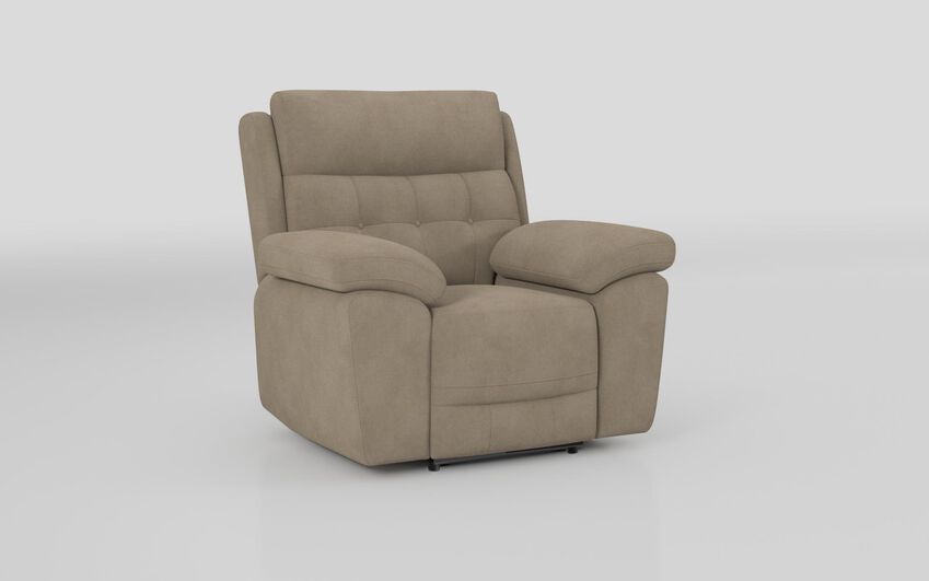 Brown Fabric Belford Armchair