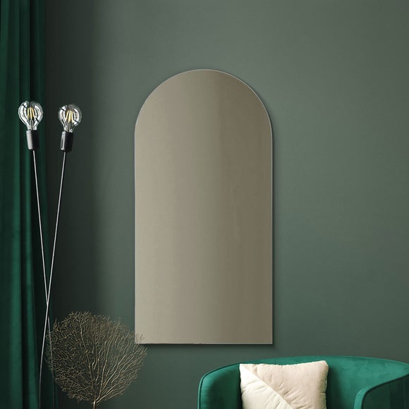 Arcus Arched Frameless Wall Mirror