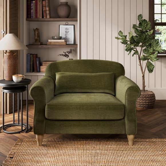 Millie Chenille Snuggle Chair