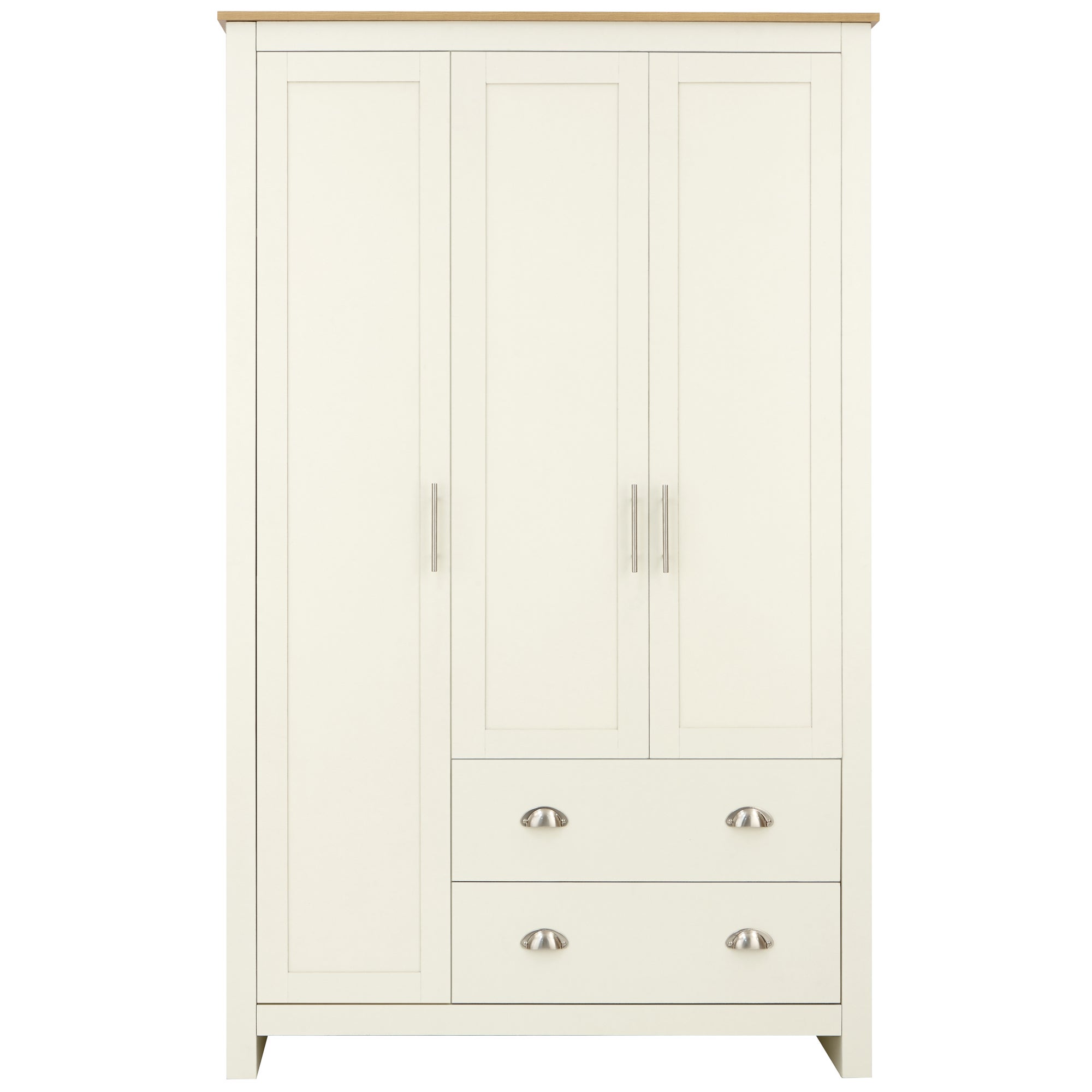 Lancaster Triple Wardrobe Cream