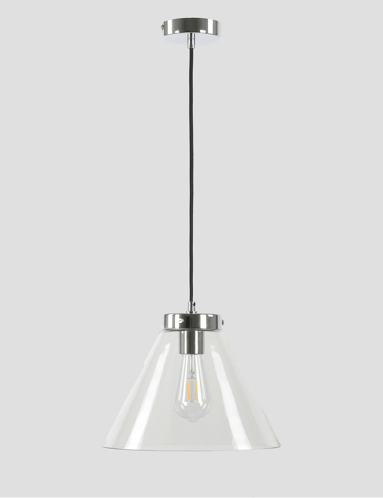 M&S Simple Glass Pendant Light