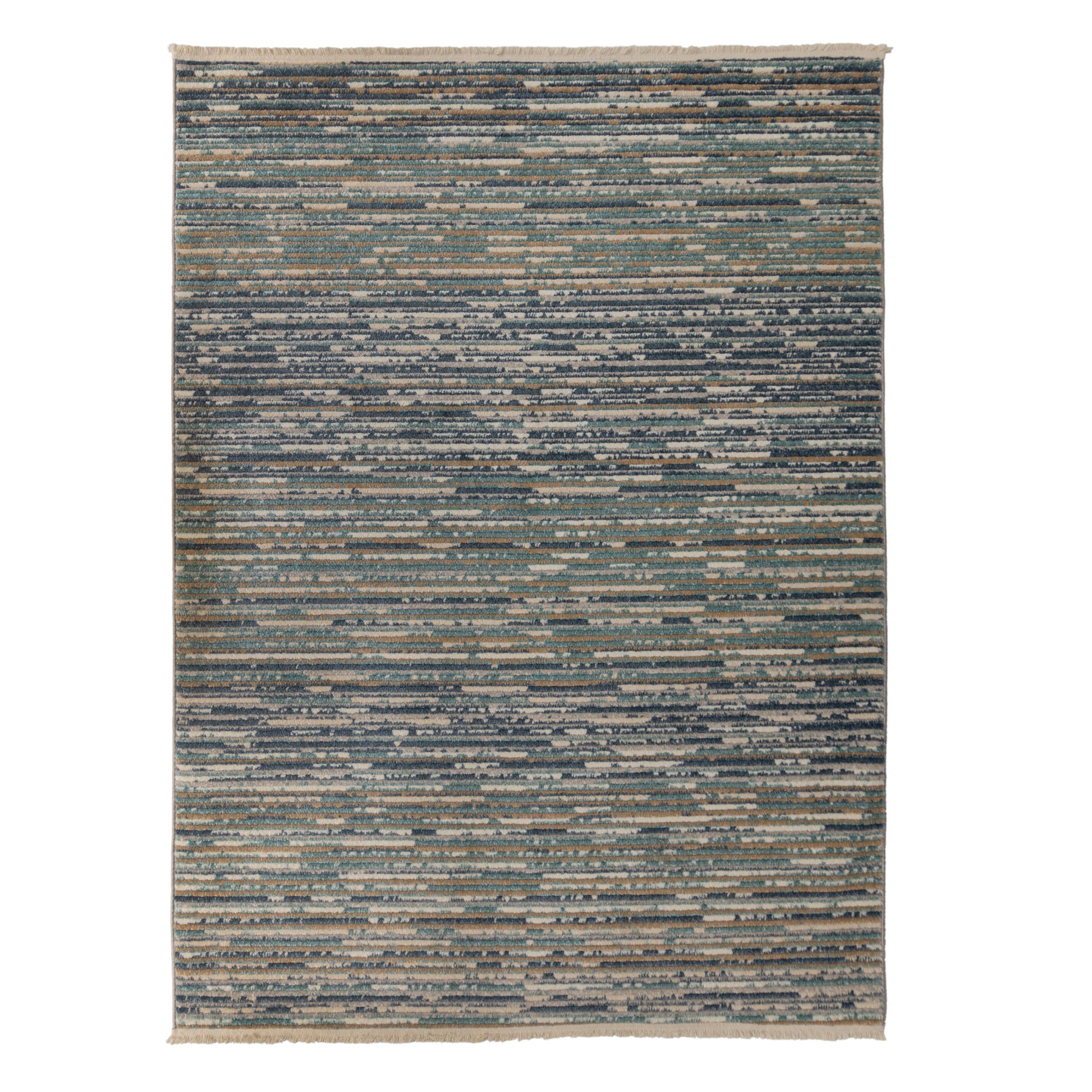 Lagos Rug Blue and Brown