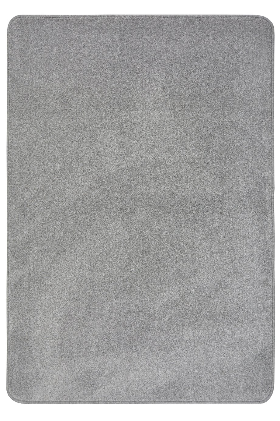 Homemaker Relay Plain Short Pile Rug - 100x145cm - Grey