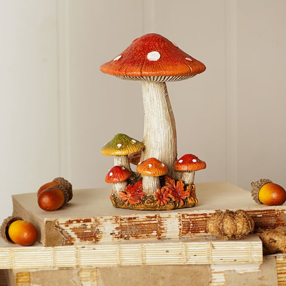 Country Living Tall Red Mushroom Ornament