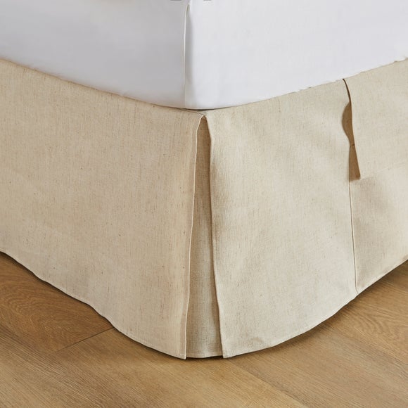 Double Bed Valance with Storage Pockets
