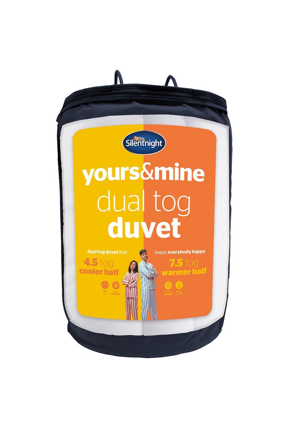 Yours And Mine Dual King Duvet 7.5 4.5 Tog