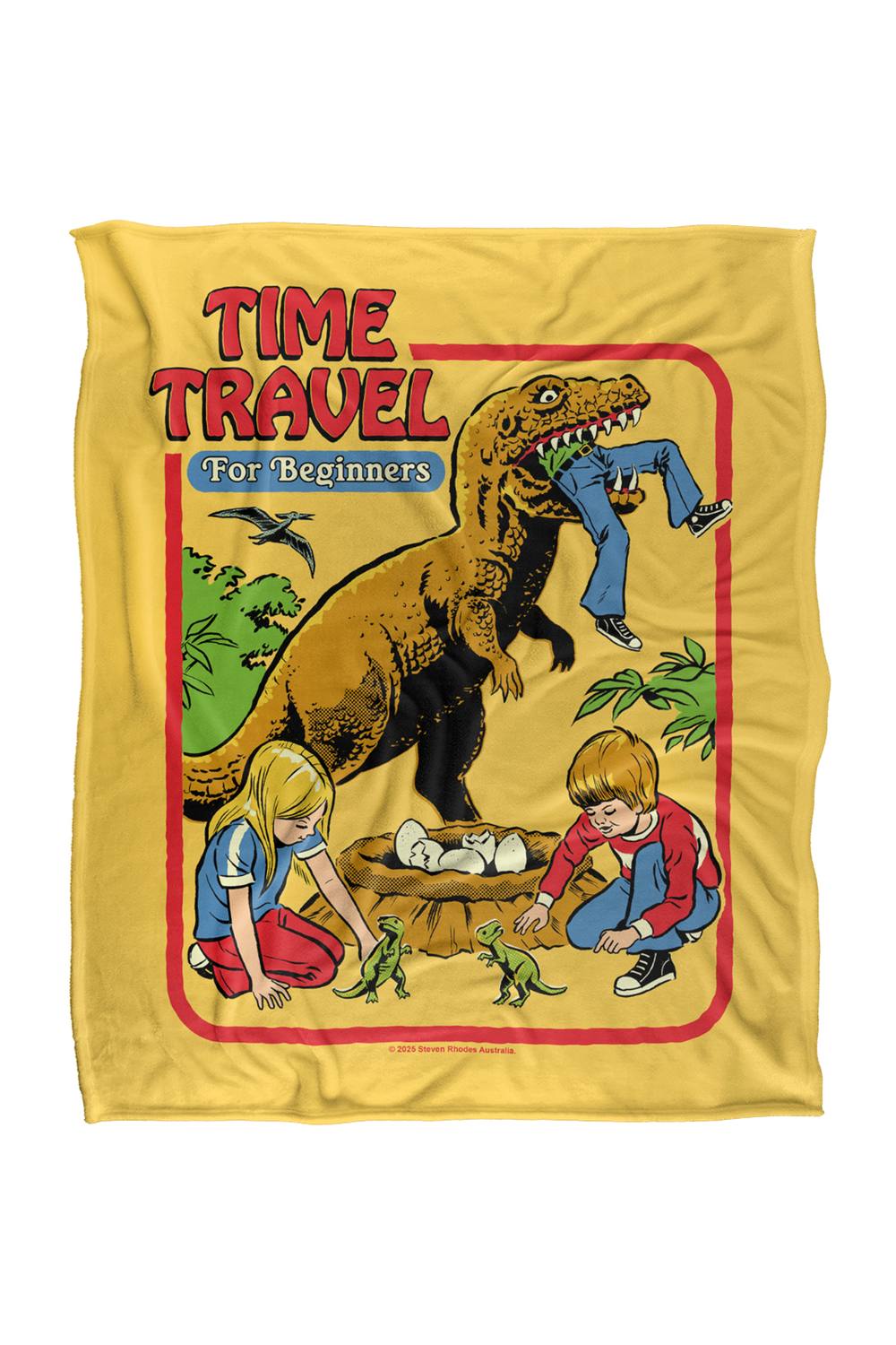Steven Rhodes Time Travel Silky Touch Super Soft Throw Blanket