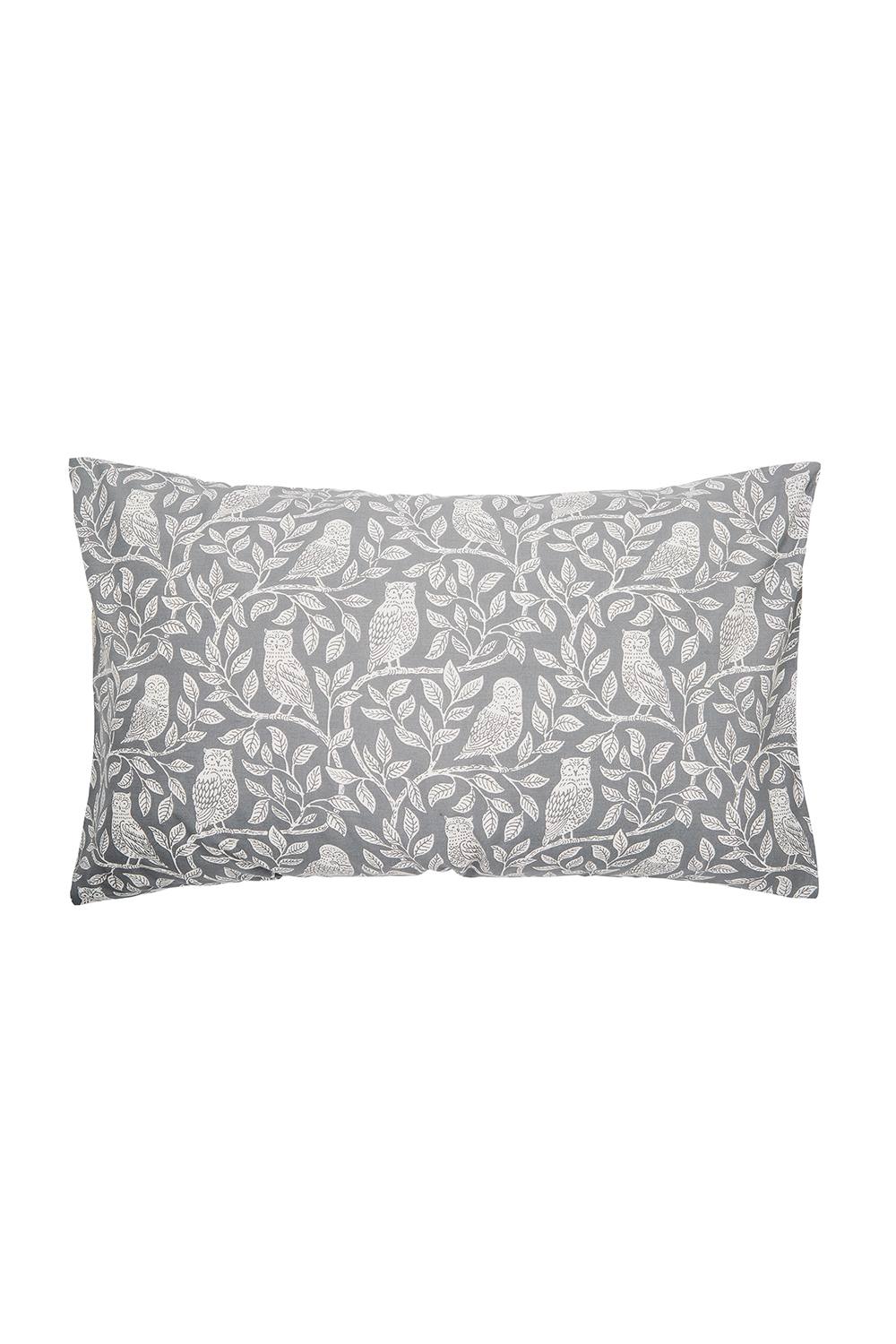 Helena Springfield 'Owls' Cotton Duvet Cover Set in Silver 3