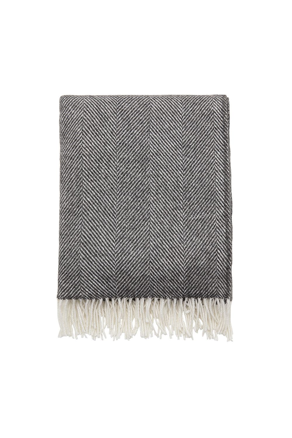Murmur 'Ennis' Wool Throw in Grey