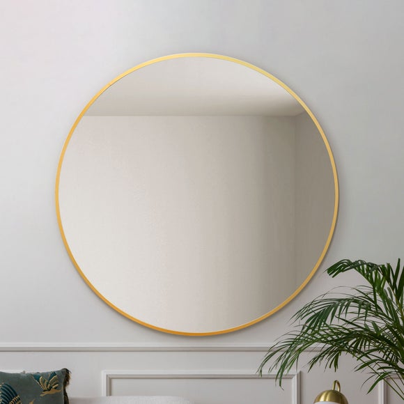 Fenestra Round Wall Mirror