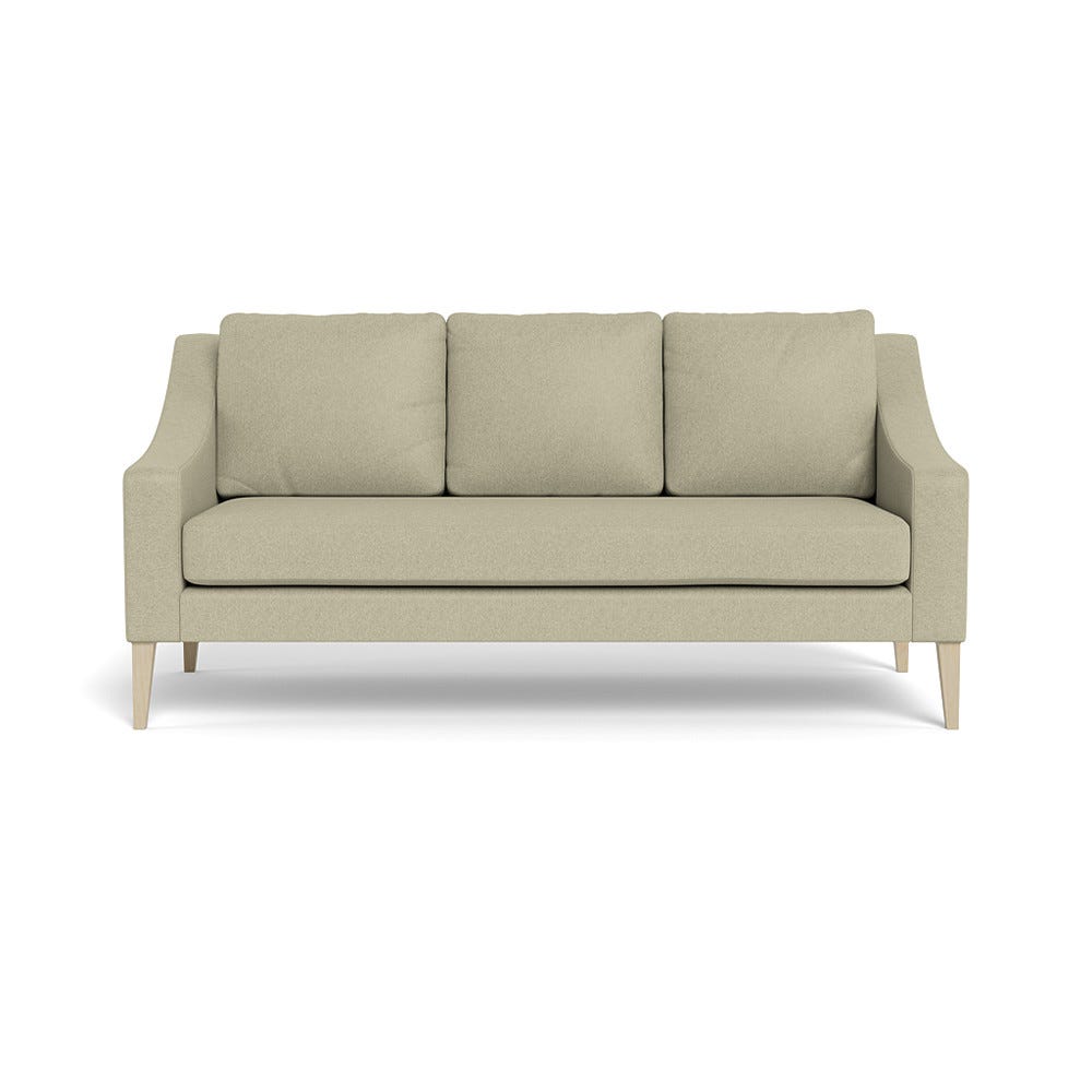 Heal's Richmond 3 Seater Sofa Cotton Grain Natural Ash Feet