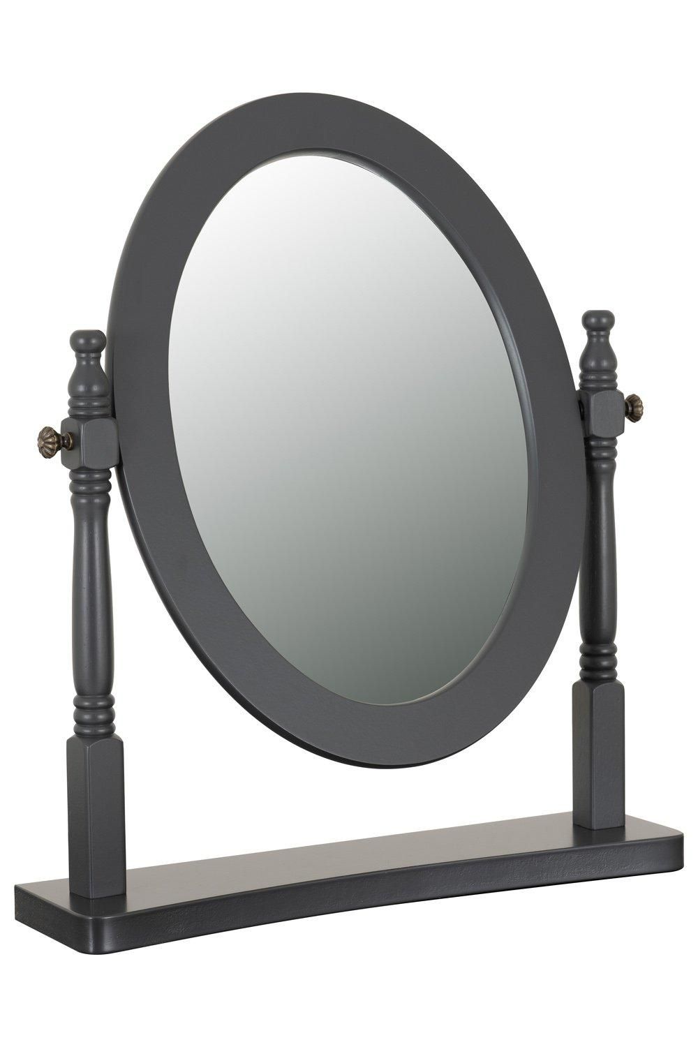 Seconique Contessa Dressing Table Mirror in Grey