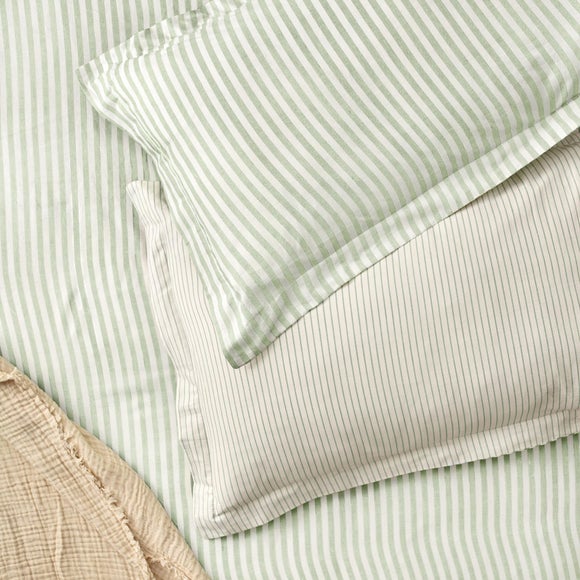 Yard Hebden 100% Cotton Oxford Pillowcase Pair