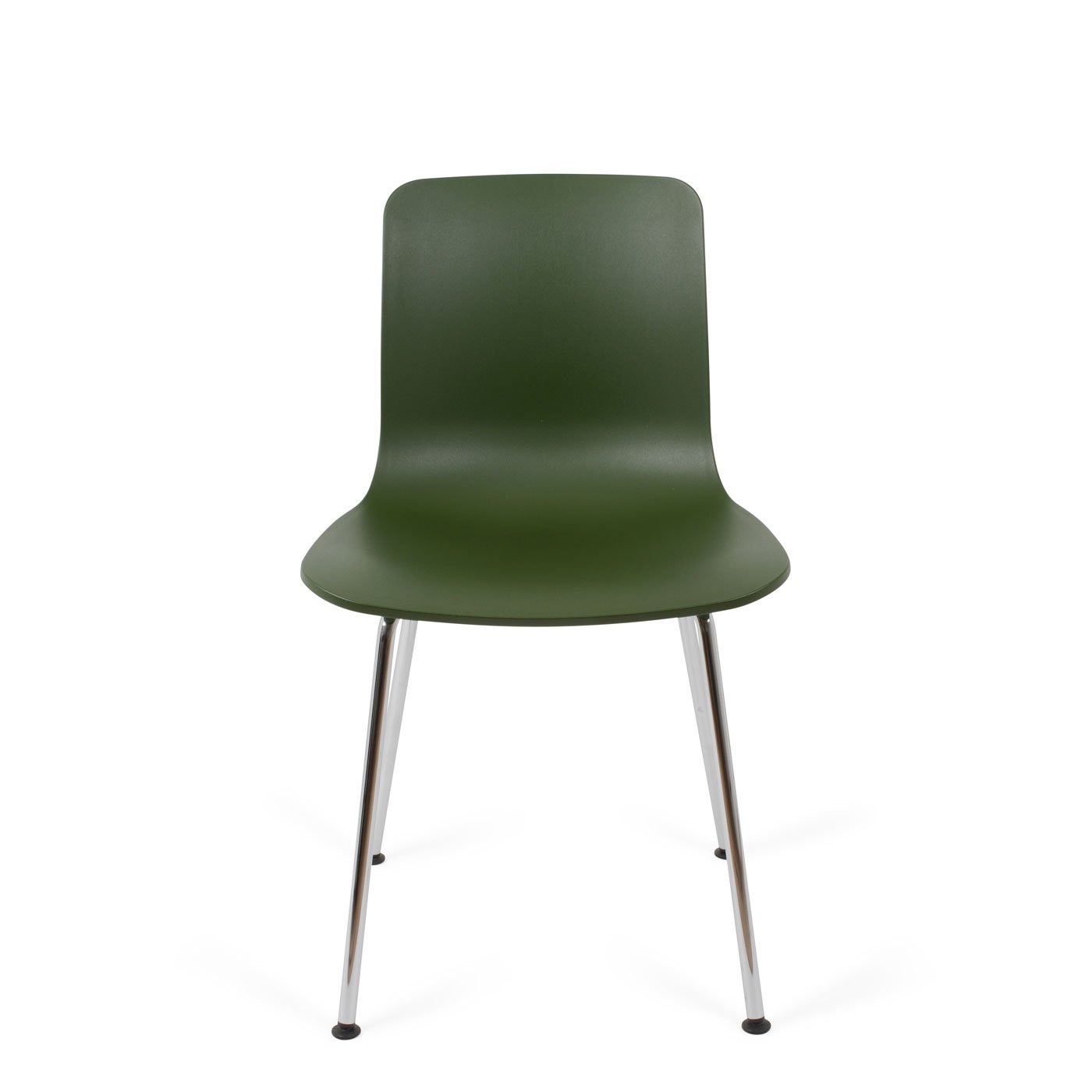 Vitra HAL RE Tube Chair in Ivy with Chrome Base