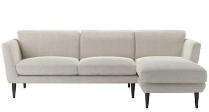 Holly Medium RHF Chaise Sofa in Clay House Basket Weave - sofa.com