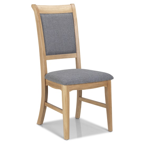 Ametis Contemporary Wooden Dining Chair In Oak