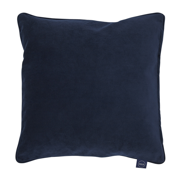 Plush Velvet Cushion  Navy