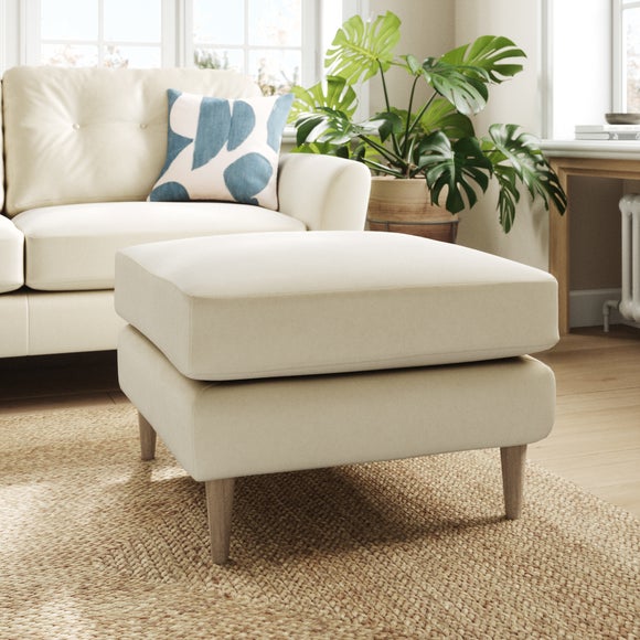 Sven Opulent Velvet Footstool