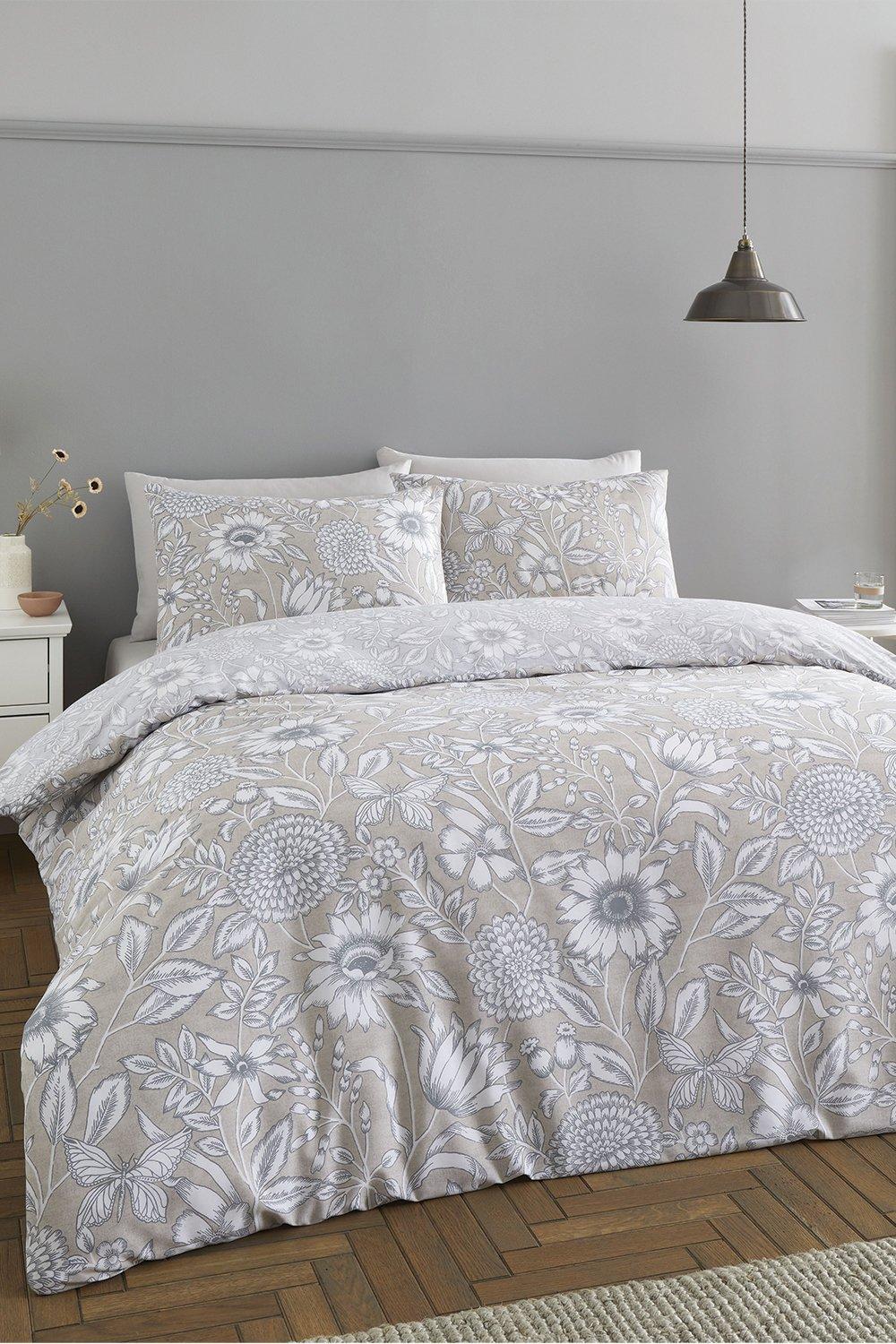 Tapestry Floral Single Duvet Set