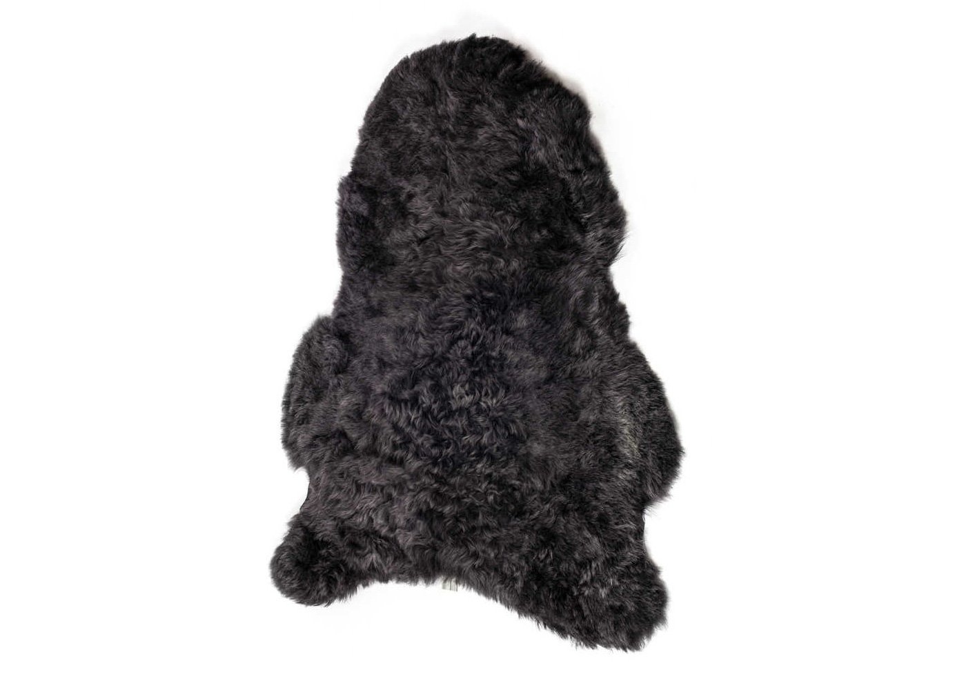 The Organic Sheep Icelandic Sheepskin Shorthaired Rug Graphite