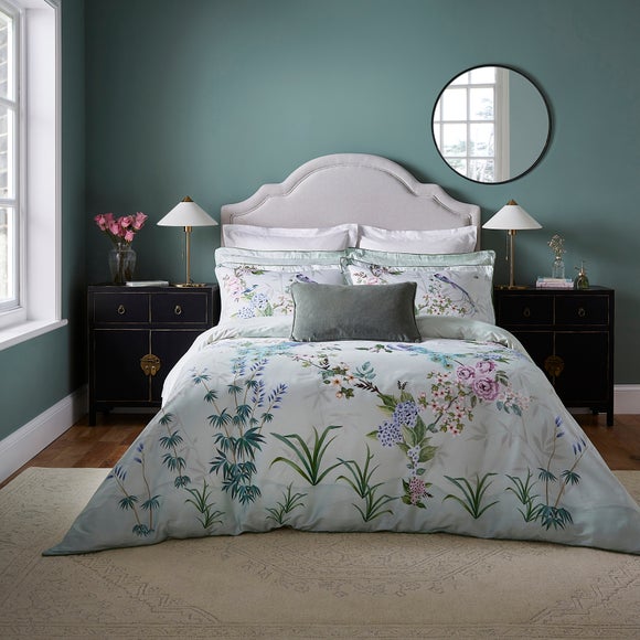Dorma Love Bird 100% Cotton Duvet Cover & Pillowcase Set