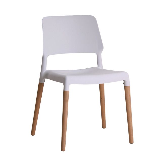 netfurniture Rovert Chair White (Pack Of 2)