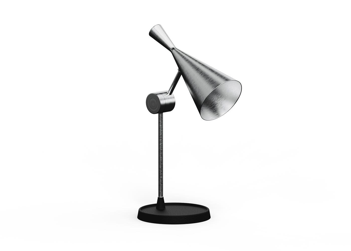 Tom Dixon UnBeaten LED Table Lamp Aluminium