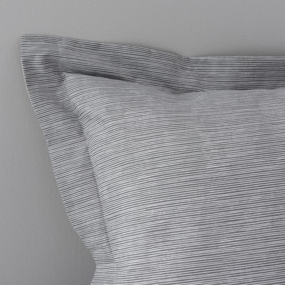 Elements Iver Geo Natural Oxford Pillowcase 2