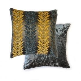 New Edge Blinds Trellis Cushion Cover in Yellow
