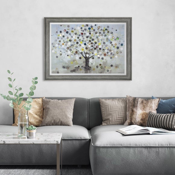 Watch Tree by Ulyana Hammond Framed Print