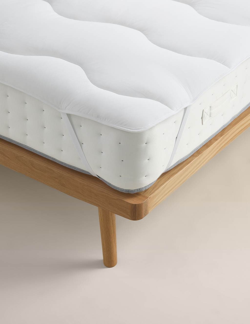 M&S Stay Cool Pure Cotton Mattress Topper White