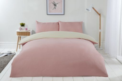 New Edge Blinds Brights Reversible Duvet in Cream